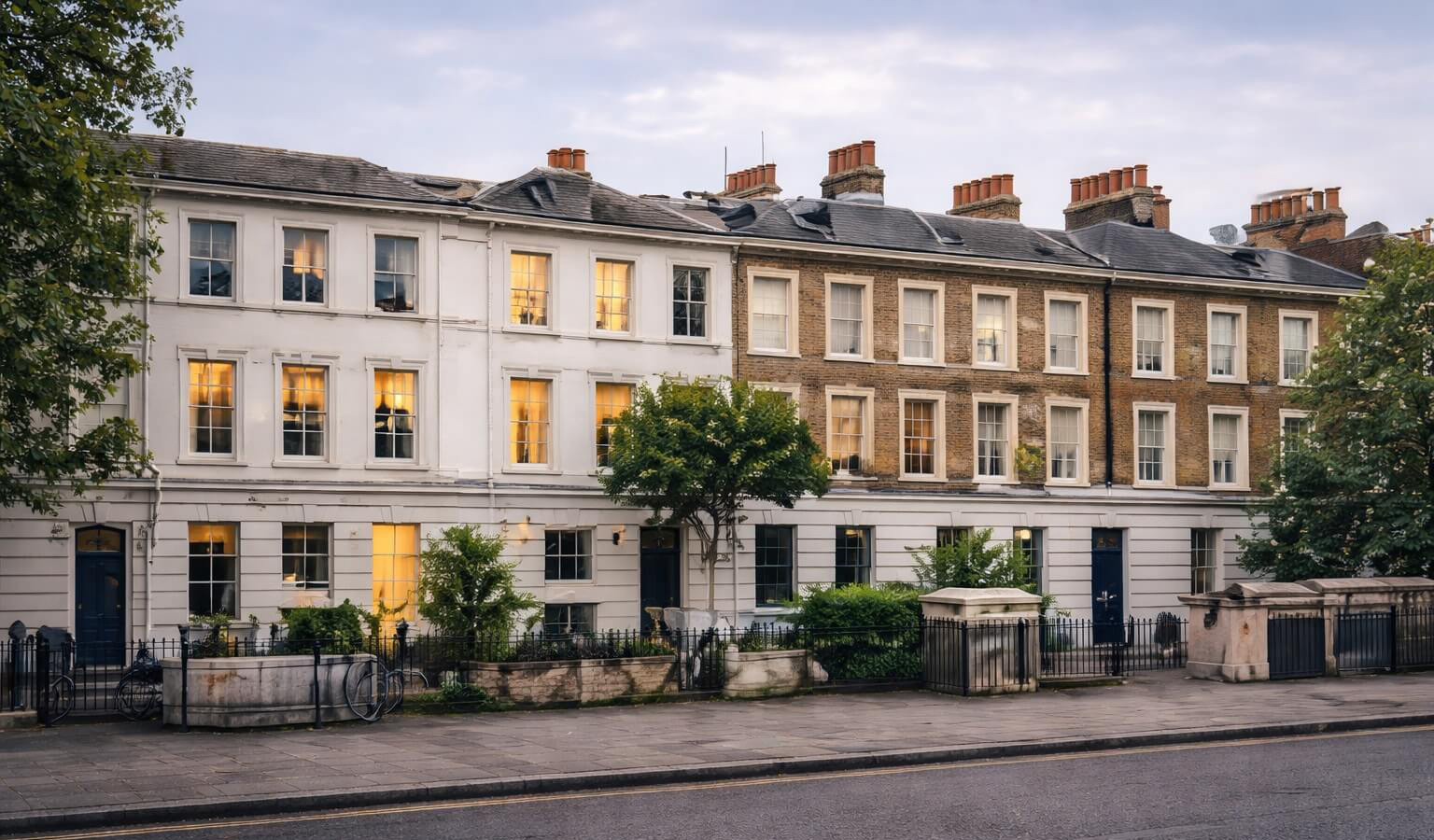 Builtain team working on a London renovation project